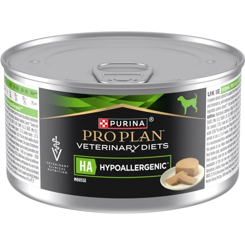 Вологий корм для собак Purina Pro Plan Veterinary Diets HA - Hypoallergenic Canine при харчовій алергії 3x195 г (7613287862327): Порода Все породы