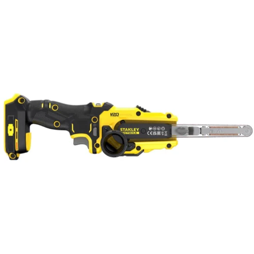 Ленточная шлифмашина Stanley SFMCE210B: Питание от аккумулятора