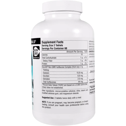 Source Naturals Genistein Soy Complex, 1000 mg, 120 Tab: Тип магній