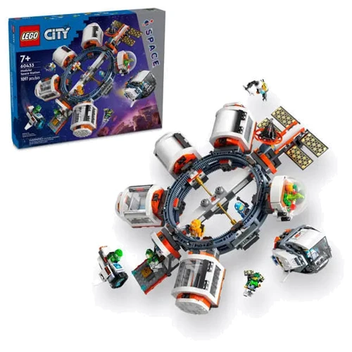 Конструктор LEGO City Модульная космическая станция (60433): Серия City
