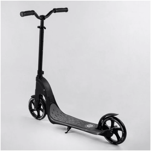 Самокат алюмінієвий Best Scooter чорний (74077): Кількість коліс 2