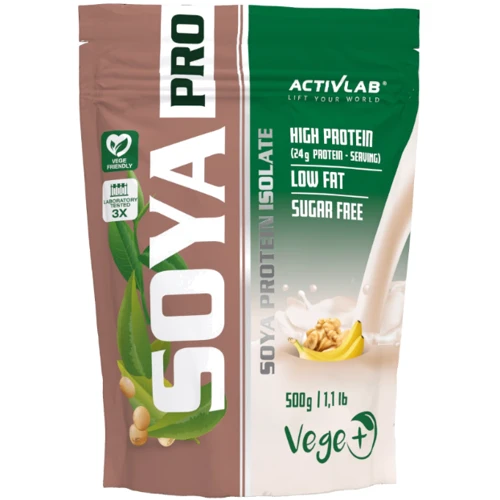 Протеин Activlab Soya Pro 500 g / 16 servings / banana-nut