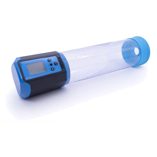 Автоматическая вакуумная помпа Men Powerup Passion Pump Blue, LED-табло