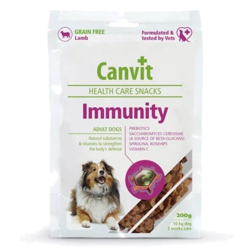 Ласощі Canvit Immunity для зміцнення імунітету собак 200 г (can508785)