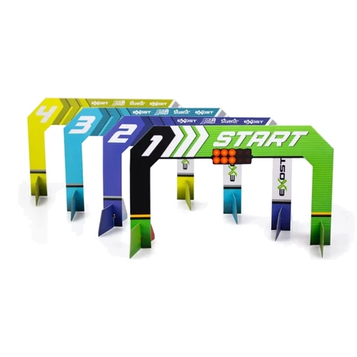 Ігровий набір Silverlit Exost Build 2 Drive Duo Pack Race Set на радіокеруванні 2.4 ГГц жовто-синій (20705) фото 12