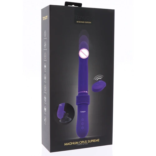 Вибатор с толчковыми движениями Toy Joy Magnum Opus Supreme Thruster 2
