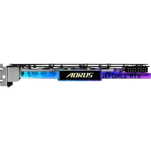 Видеокарта Gigabyte GeForce RTX3080 10Gb AORUS XTREME WATERBLOCK (GV-N3080AORUSX WB-10GD): Исполнение Двухслотовое