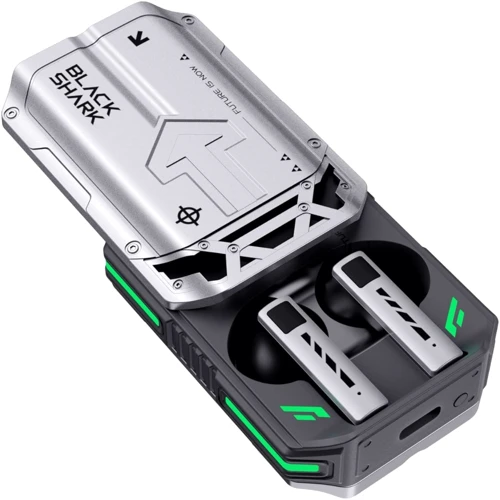 Наушники Xiaomi Black Shark T11 Grey: Дополнительно Совместимость с Apple, Совместимость с Android, TWS наушники