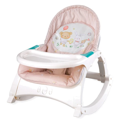 Шезлонг-Гойдалки Lorelli ALEX WITH TABLE (beige bear party): Тип шезлонги