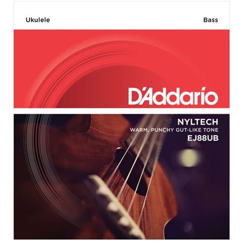 Струна для гитар Набор струн D'addario EJ88UB Nyltech Ukulele Bass