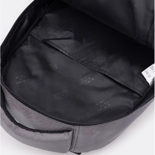 Чоловічий рюкзак Aoking сіро-чорний (C1HN1056gr-black): Фактура Матовая, Тканая