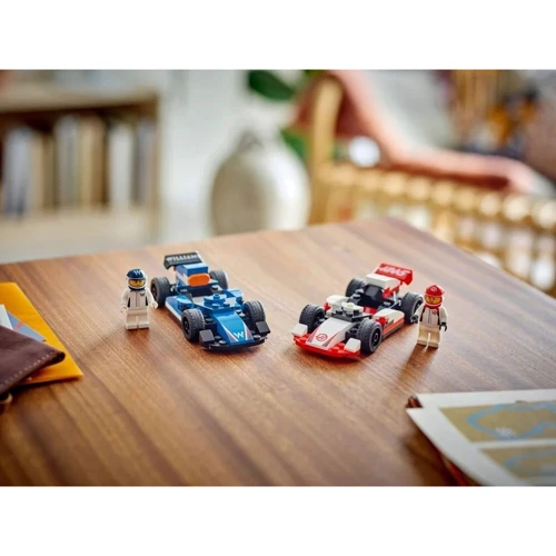 Конструктор LEGO City Автомобили для гонки F1 команд Williams Racing и Haas F1 92 детали (60464) фото 4