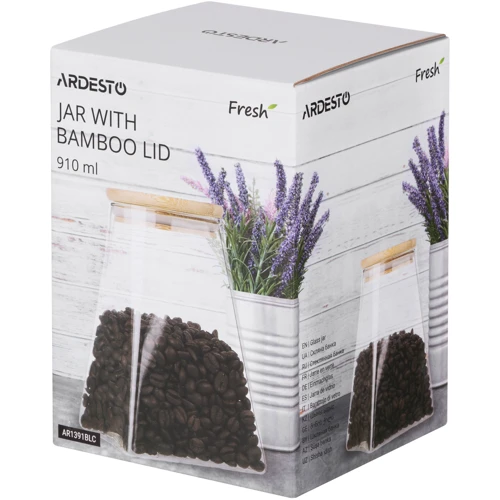 Емкость для хранения Ardesto Fresh 910 мл (AR1391BLC): Тип Банка для хранения