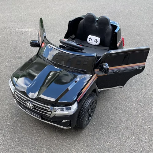 Електромобіль Kidsauto Toyota Land Cruiser style чорний лак: Вид автомобіль