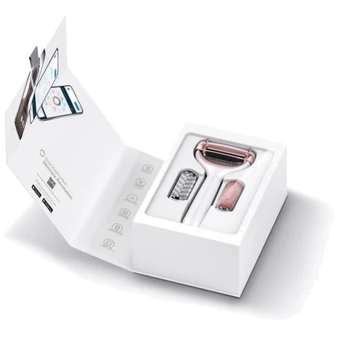Роллер для игловой мезотерапии лица и тела GESKE MicroNeedle Face&Body Roller 9в1 starlight фото 5
