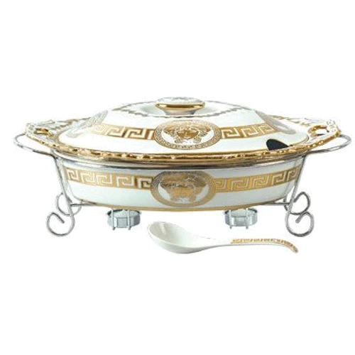 Кастрюля Мармит овальный керамический Bohmann 1139b (2.5л): Объем, л 2.5