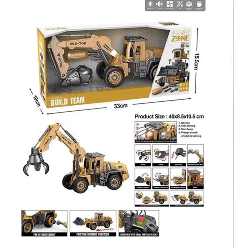 Спецтехніка звуки, підсвічування (YW 9102 B): Виробник Noname