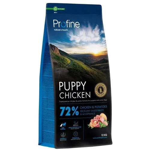 Сухий корм Profine Puppy Chicken and Potatoes для цуценят Курка та картопля 12 кг (8595602569939)