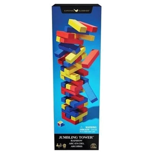 Настольная игра Spin Master Дженга с цветными брусочками (SM98365/6065320): Тип Детские