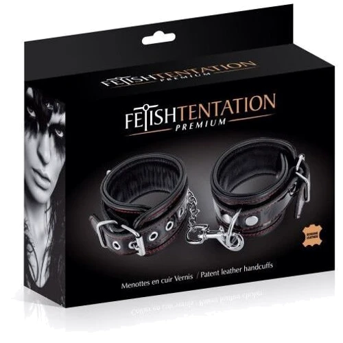 Наручники Fetish Tentation Premium Patent leather handcuffs