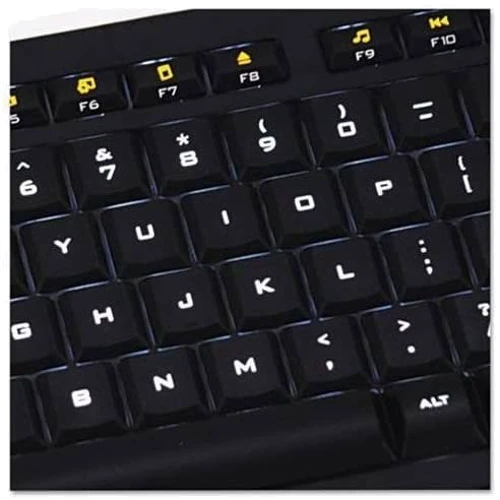 Клавиатура Logitech K740 USB Ultra-Thin (920-000914) RB: Подключение проводное