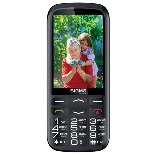 Мобильный телефон Sigma mobile Comfort 50 Optima Type-C Black (UA UCRF)