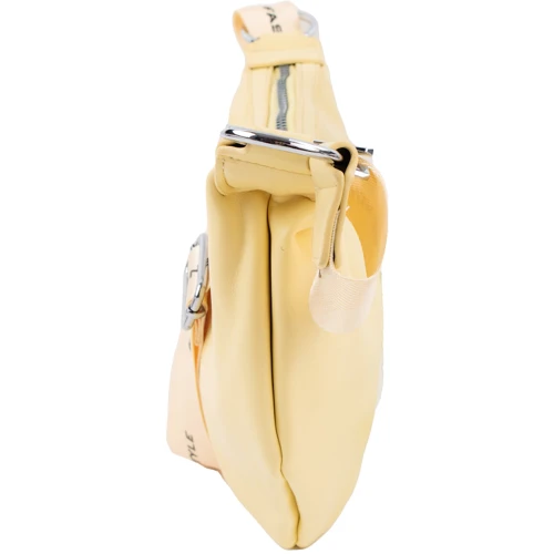 Женская сумка хобо Valiria Fashion желтая (ODABRL9001-3): Фактура Матовая, Гладкая