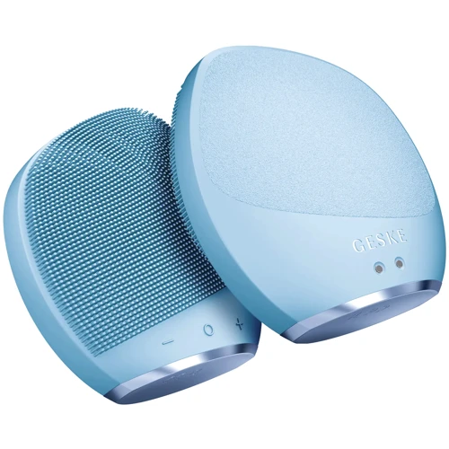 Ультразвуковая щетка для тела и интенсивный пилинг GESKE Sonic Body Brush&Intensive Exfoliator 7в1 aquamarine фото 3