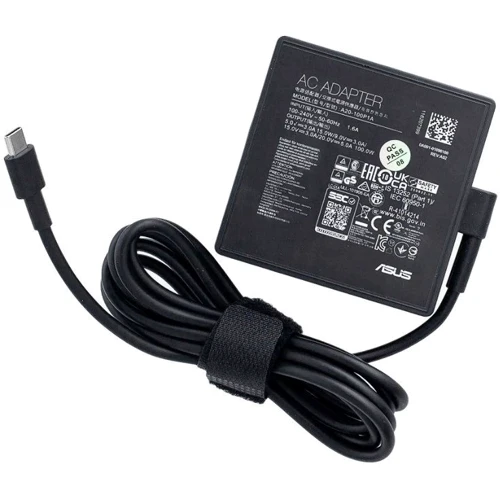 Зарядний пристрій Asus 100W 5V 9V 15V 20V 5A Type-C A20-100P1A (82593): Напруга 5V/9V/15V/20V