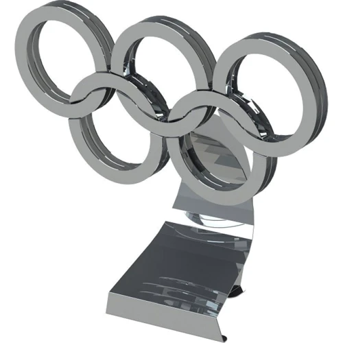 Коллекционная модель-конструктор Metal Time Rings of Strength Олимпийские кольца (MT021Y): Тип модели строение, архитектура