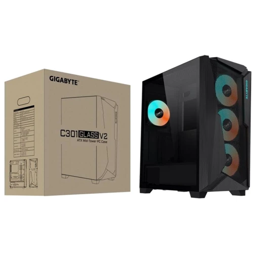 Корпус GIGABYTE C301 GLASS V2 фото 7