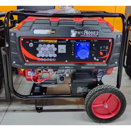 Генератор бензиновый Navigator EPH 12500E2 8,5kW: Тип запуска электрический пуск