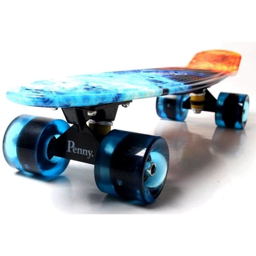 Penny Board Огонь и лед Светящиеся колеса