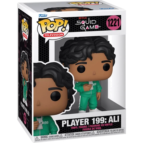 Игровая фигурка Funko POP! серии Игра в кальмара – Али 199: Тип Игровая фигурка