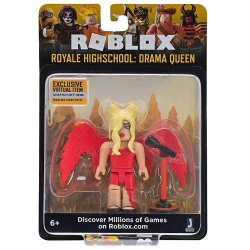 Игровая коллекционная фигурка Jazwares Roblox Core Figures Royale Highschool: Drama Queen W4 (ROG0112): Тип Игровая фигурка