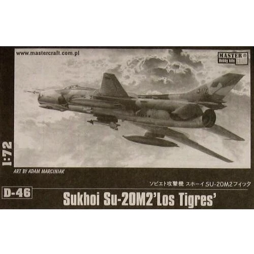Винищувач-бомбардувальник Mister Craft Су-20 M2 "Los Tigres" MCR-D46