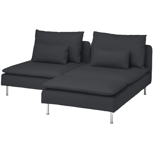 Двухместный диван с кушеткой ІКЕА Söderhamn Fridtuna (s39449616)
