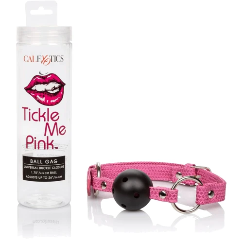 CalExotics Tickle Me Pink Ball Gag - кляп з кулькою
