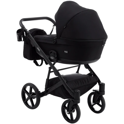 Коляска 2 в 1 Bair Kiwi Soft BKS-452 черный фото 7