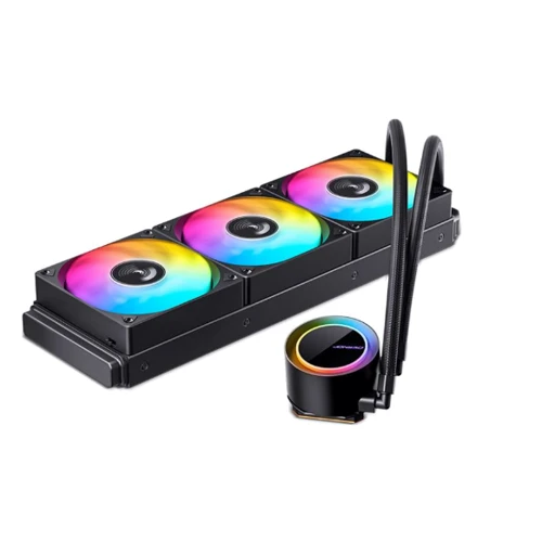Кулер Jonsbo TG-360 Black: Уровень шума, dB 35.4