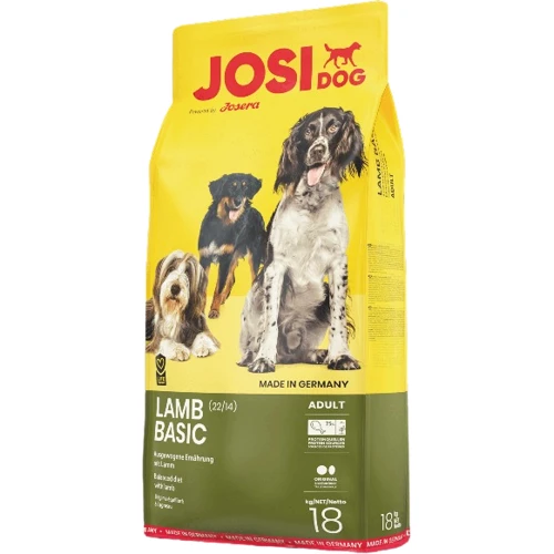 Сухий корм Josera JosiDog Lamb Basic для собак з ягнятком 18 кг