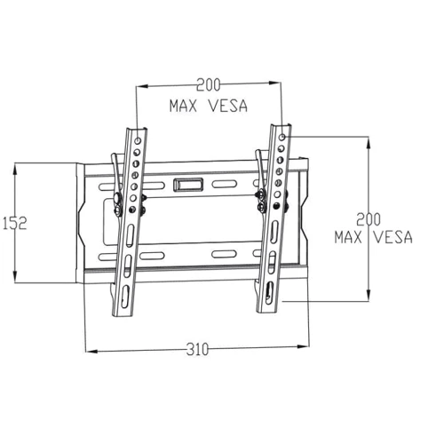 Кронштейн для ТБ Vinga TM20-2252