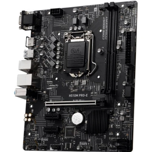 MSI H510M PRO-E: Разъемы на задней панели USB 2.0, USB 3.2 Gen 1