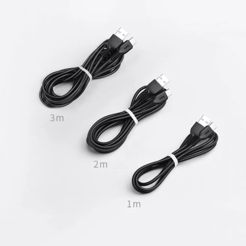 Кабель Hoco USB Cable to USB-C X20 2A 1m Black фото 3