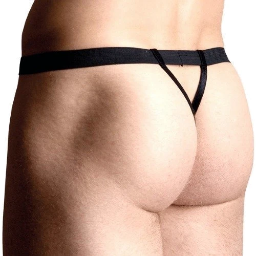 Мужские трусы SoftLine Mens Thong 4494, XL (black)