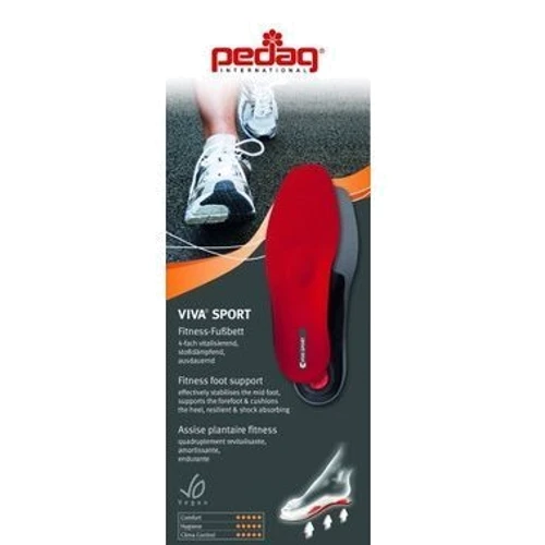 Стельки каркасные для занятий спортом Pedag Viva Sport 181 размер 42 (4000354273934): Размер 42