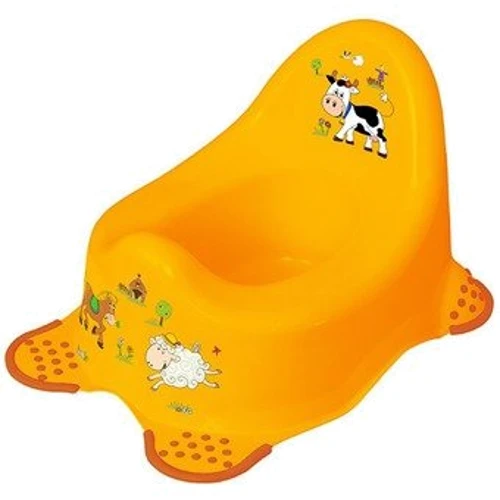 Дитячий горщик Prima-Baby Funny Farm жовтий (8722.456)