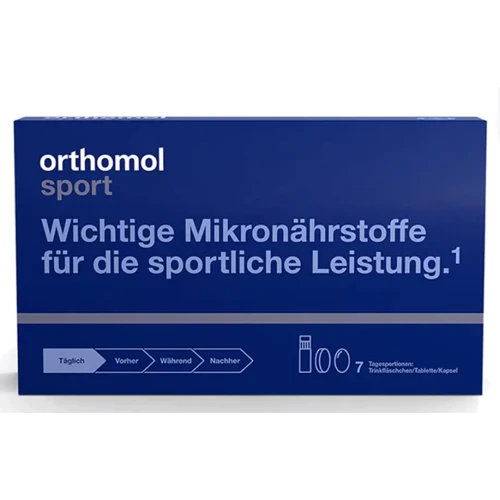 Orthomol Sport Ортомол Спорт 7 дней (питьевые бутылочки/таблетки/капсулы)