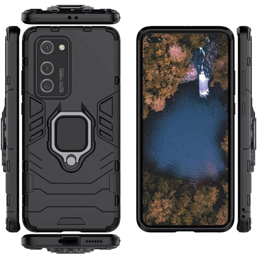 Аксессуар для смартфона Mobile Case Transformer Ring Soul Black for Huawei P40: Цвет черный
