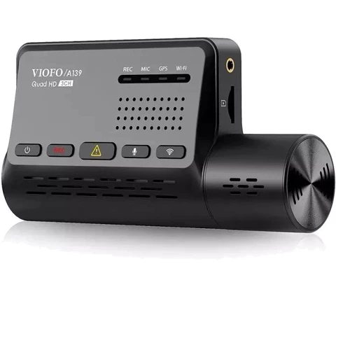 Viofo A139 3CH c и тремя камерами и GPS: Угол обзора, градусов 170